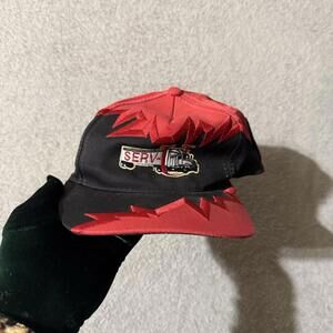Vintage SERV Trucking Snapback Hat Men’s